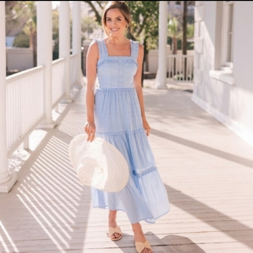 Gal Meets Glam Rio Stripe Courtney dress
